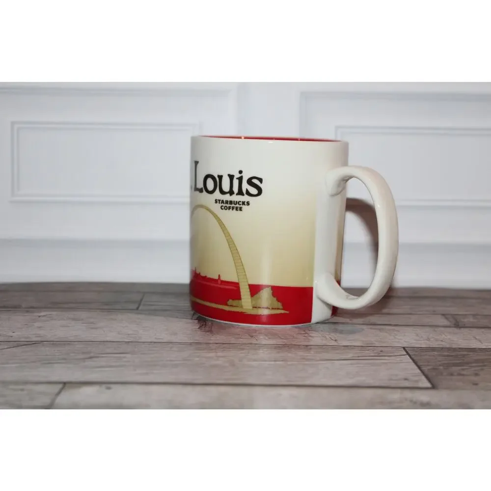 Starbucks St Louis Skyline Mug 16oz Gateway Arch Coffee Cup EUC